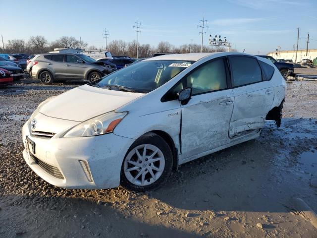 JTDZN3EU0C3105906 - 2012 TOYOTA PRIUS V WHITE photo 1