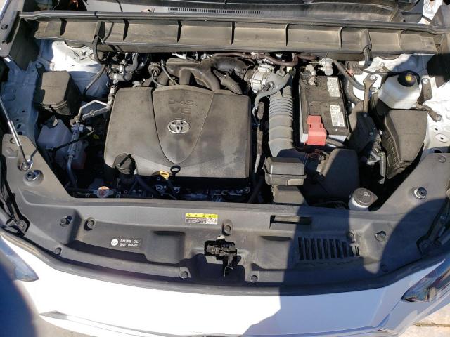 5TDGZRAH7MS529011 - 2021 TOYOTA HIGHLANDER XLE WHITE photo 12