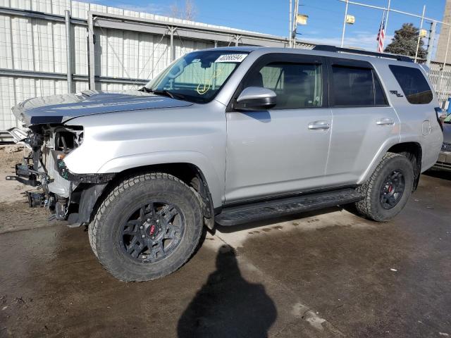 JTEBU5JR3K5669291 - 2019 TOYOTA 4RUNNER SR5 SILVER photo 1