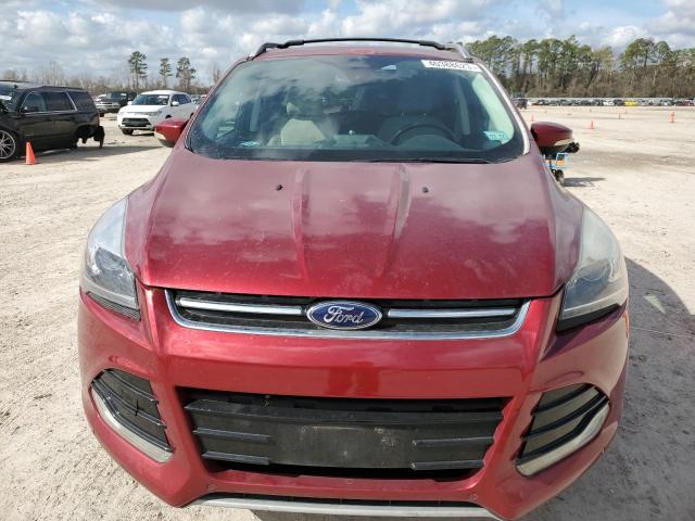 1FMCU0J95EUB15350 - 2014 FORD ESCAPE TIT RED photo 5