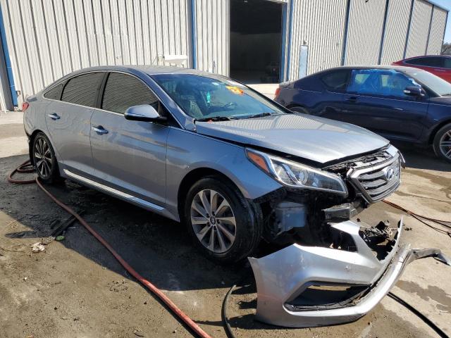 5NPE34AF7HH536353 - 2017 HYUNDAI SONATA SPORT SILVER photo 4