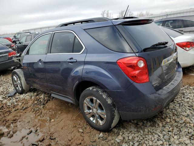 2GNFLFEK3E6111579 - 2014 CHEVROLET EQUINOX LT BLUE photo 2