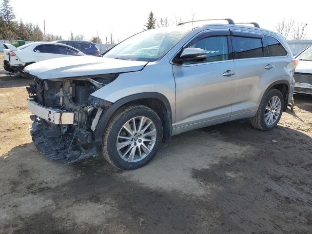 5TDJKRFH6GS266808 - 2016 TOYOTA HIGHLANDER XLE Gümüş foto 1