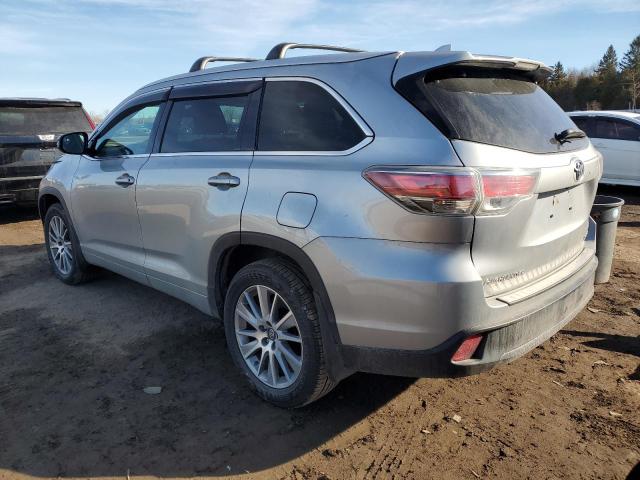 5TDJKRFH6GS266808 - 2016 TOYOTA HIGHLANDER XLE Gümüş foto 2