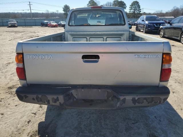 5TENL42N43Z297517 - 2003 TOYOTA TACOMA SILVER photo 6