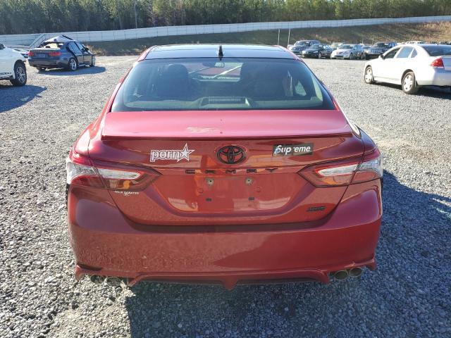 4T1B61HK5KU269895 - 2019 TOYOTA CAMRY XSE RED photo 6