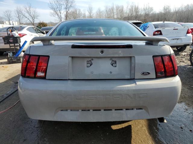 1FAFP40452F123489 - 2002 FORD MUSTANG GRAY photo 6