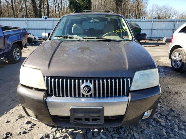 4M2YU56116KJ07666 - 2006 MERCURY MARINER GRAY photo 5