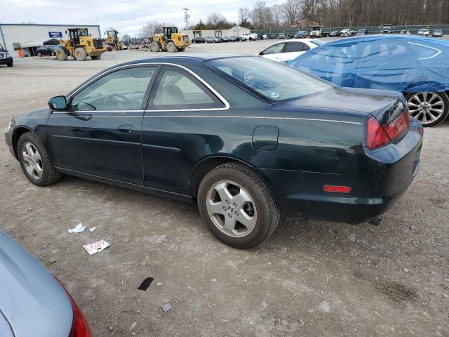 1HGCG2259YA017173 - 2000 HONDA ACCORD EX GREEN photo 2