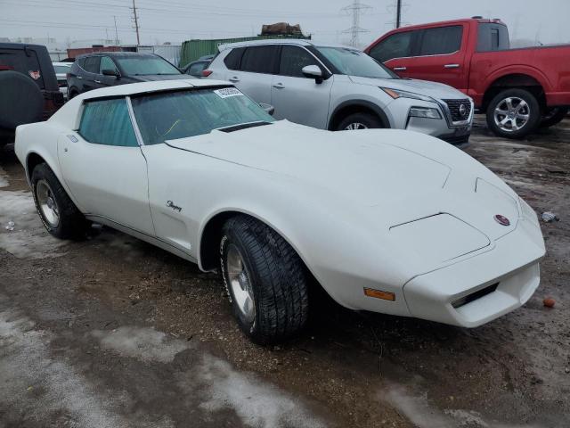 1Z37J5S421031 - 1975 CHEVROLET CORVETTE WHITE photo 4