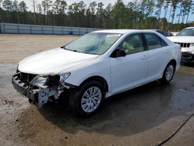 4T1BF1FK9CU525444 - 2012 TOYOTA CAMRY BASE WHITE photo 1