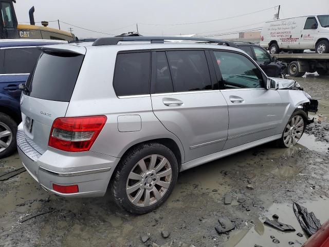 WDCGG8HB8CF884151 - 2012 MERCEDES-BENZ GLK 350 4MATIC SILVER photo 3