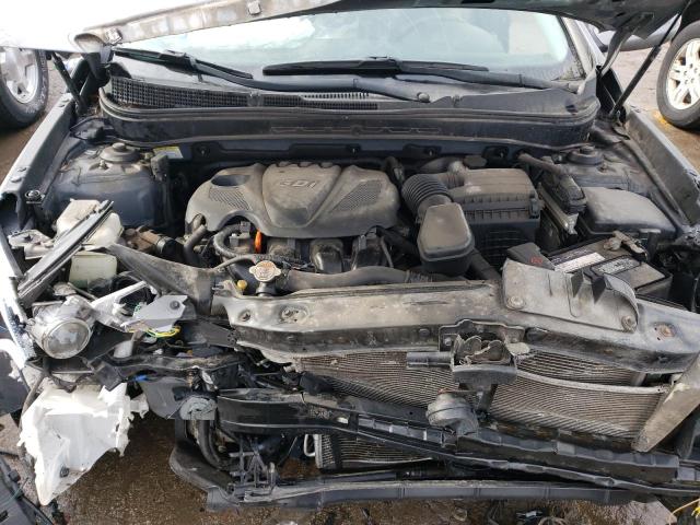 5NPEB4AC6DH755422 - 2013 HYUNDAI SONATA GLS GRAY photo 11