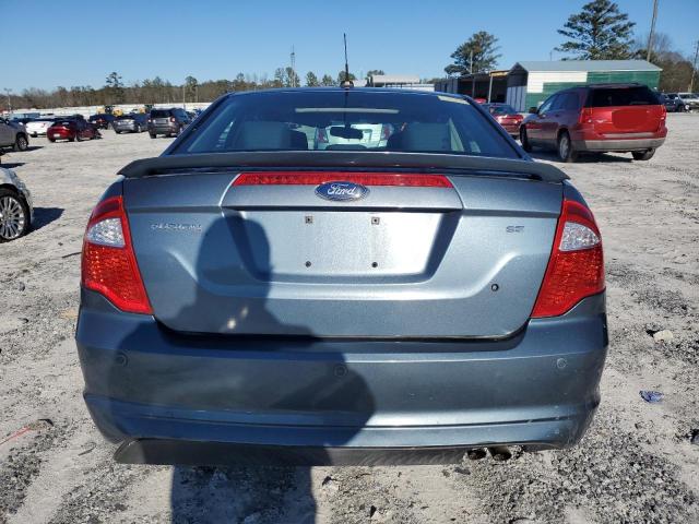 3FAHP0HA1BR151546 - 2011 FORD FUSION SE BLUE photo 6