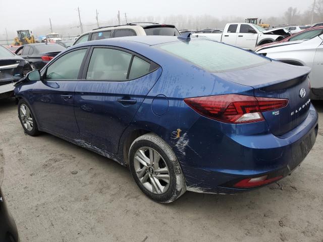 5NPD84LF7LH547274 - 2020 HYUNDAI ELANTRA SEL BLUE photo 2