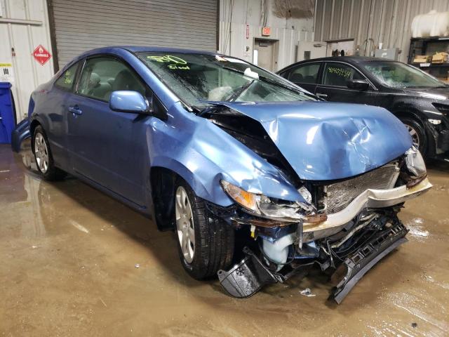 2HGFG1B60BH514394 - 2011 HONDA CIVIC LX BLUE photo 4