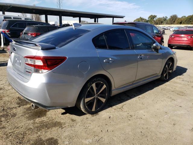 4S3GKAK60J3602560 - 2018 SUBARU IMPREZA SPORT SILVER photo 3