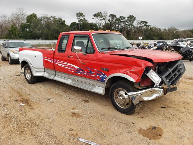 1FTJX35F0TEB56819 - 1996 FORD F350 RED photo 4