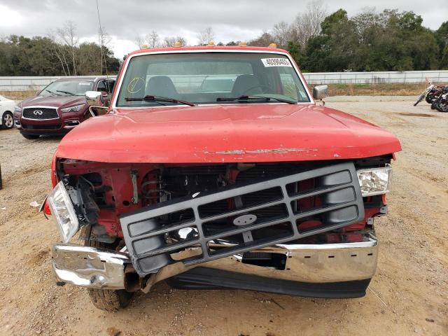 1FTJX35F0TEB56819 - 1996 FORD F350 RED photo 5