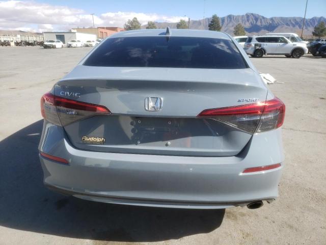 2HGFE2F56RH508137 - 2024 HONDA CIVIC SPORT GRAY photo 6