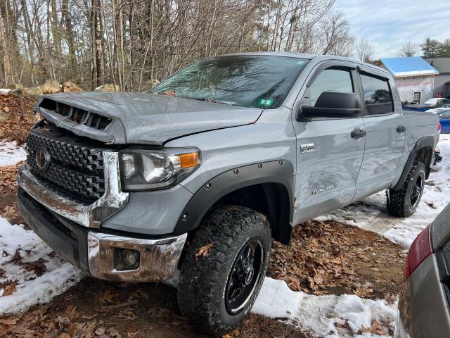 5TFDY5F1XLX930605 - 2020 TOYOTA TUNDRA CREWMAX SR5 GRAY photo 1