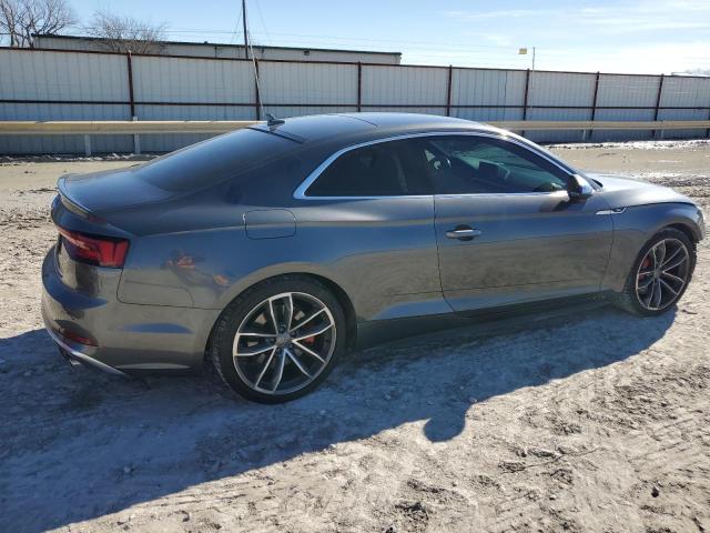 WAUP4AF51JA018558 - 2018 AUDI S5 PREMIUM PLUS ნაცრისფერი ფოტო 3