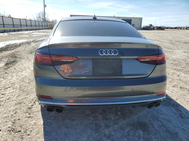 WAUP4AF51JA018558 - 2018 AUDI S5 PREMIUM PLUS ნაცრისფერი ფოტო 6