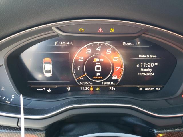 WAUP4AF51JA018558 - 2018 AUDI S5 PREMIUM PLUS ნაცრისფერი ფოტო 9