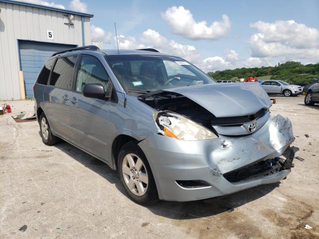 5TDKK4CC7AS310418 - 2010 TOYOTA SIENNA CE BLUE photo 1