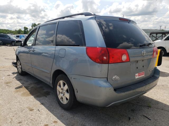 5TDKK4CC7AS310418 - 2010 TOYOTA SIENNA CE BLUE photo 3