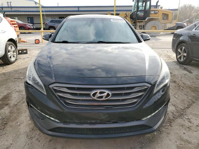 5NPE34AF0FH049735 - 2015 HYUNDAI SONATA SPORT BLACK photo 5