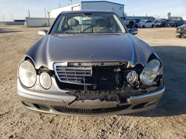 WDBUF65J24A528271 - 2004 MERCEDES-BENZ E 320 SILVER photo 5