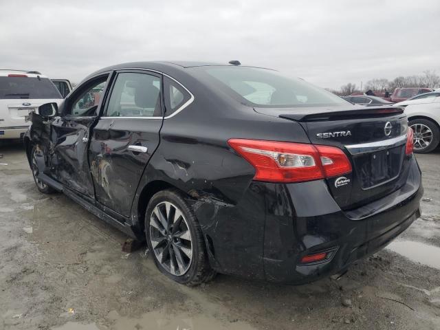 3N1AB7AP2KY342886 - 2019 NISSAN SENTRA S BLACK photo 2