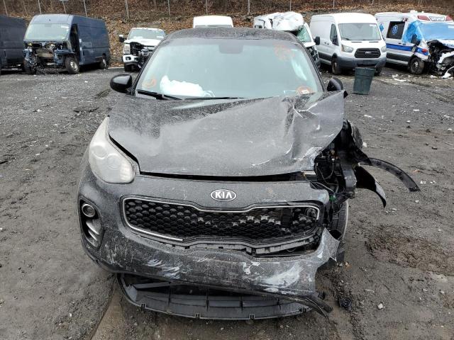 KNDPMCAC5H7112941 - 2017 KIA SPORTAGE LX BLACK photo 5