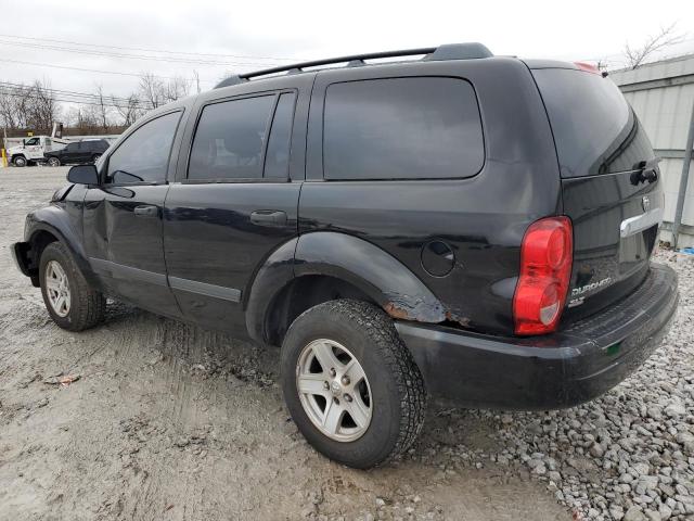 1D4HB48N26F109508 - 2006 DODGE DURANGO SLT BLACK photo 2