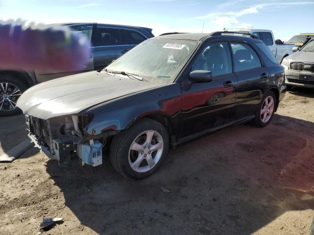 JF1GG67676H821006 - 2006 SUBARU IMPREZA 2.5I SPORTS WAGON BLACK photo 1