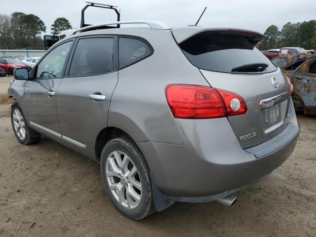 JN8AS5MV4BW303174 - 2011 NISSAN ROGUE S GRAY photo 2