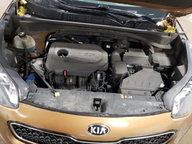 KNDPMCAC3J7447251 - 2018 KIA SPORTAGE LX ORANGE photo 11