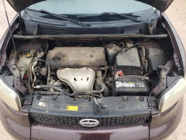 JTLKE50E781025054 - 2008 TOYOTA SCION XB 栗色 照片 11