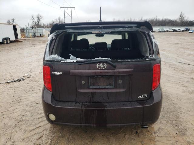JTLKE50E781025054 - 2008 TOYOTA SCION XB 栗色 照片 6