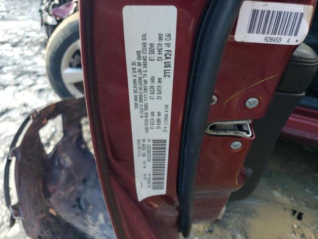 1C3CDFBB3FD373784 - 2015 DODGE DART SXT RED photo 12