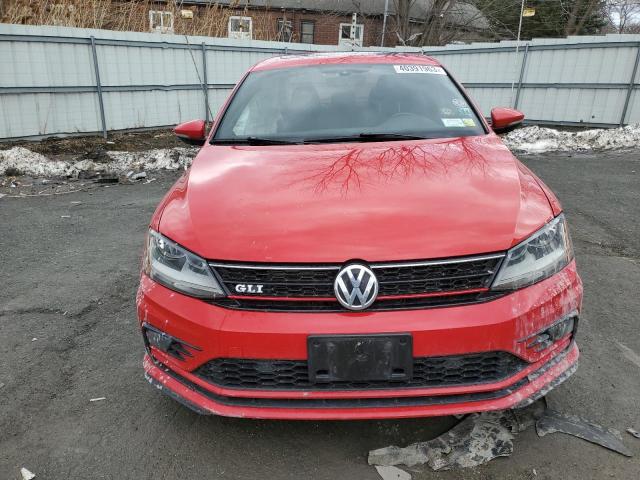 3VW4T7AJ4HM394066 - 2017 VOLKSWAGEN JETTA GLI RED photo 5