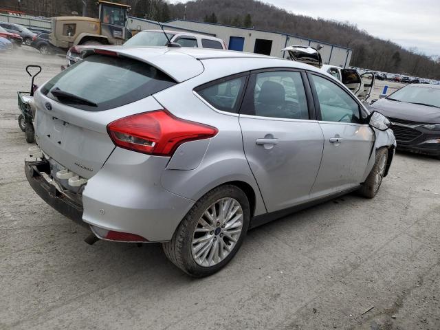 1FADP3N20FL378082 - 2015 FORD FOCUS TITANIUM SILVER photo 3