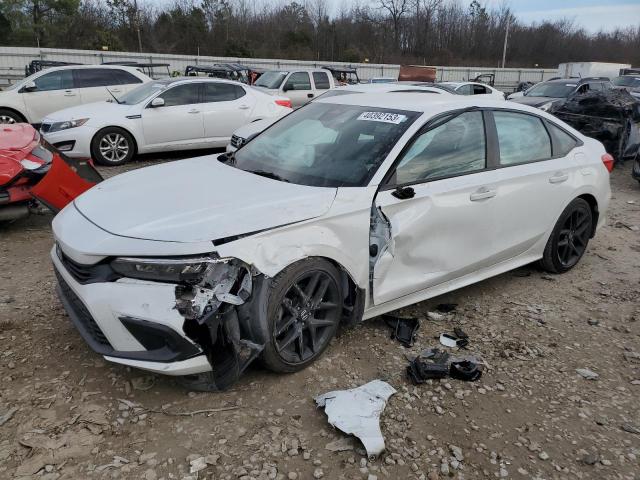 2HGFE2F58NH549587 - 2022 HONDA CIVIC SPORT Սպիտակ լուսանկար 1