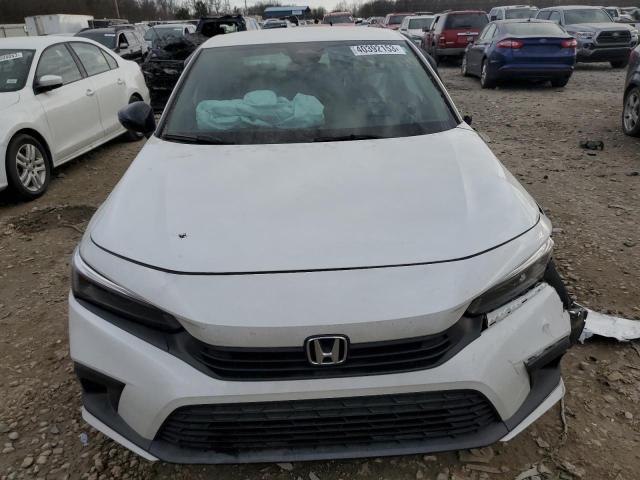 2HGFE2F58NH549587 - 2022 HONDA CIVIC SPORT Սպիտակ լուսանկար 5