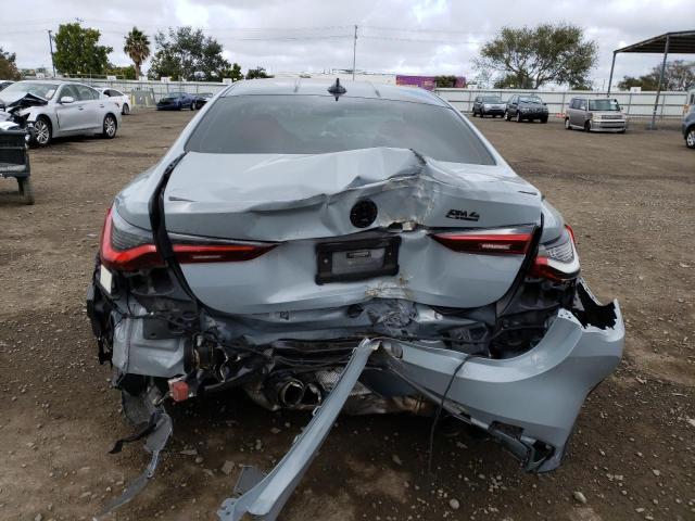 WBS33AZ08MCG80260 - 2021 BMW M4 COMPETITION GRAY photo 6