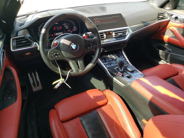 WBS33AZ08MCG80260 - 2021 BMW M4 COMPETITION GRAY photo 8