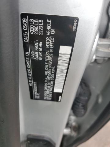 YV1MW390X92501235 - 2009 VOLVO V50 2.4I SILVER photo 12