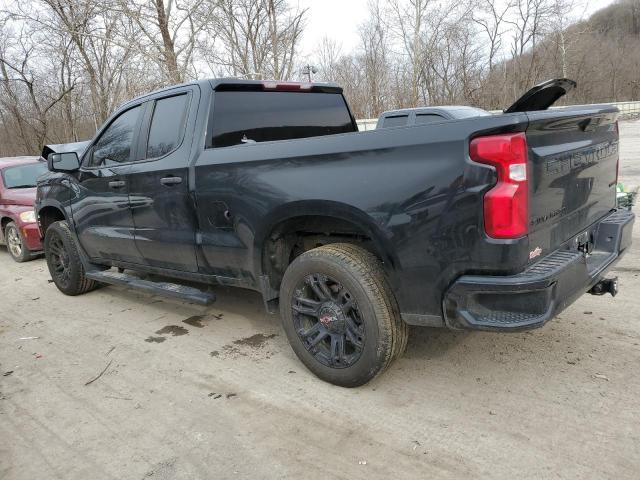 1GCRWBEH1KZ210699 - 2019 CHEVROLET SILVERADO C1500 CUSTOM BLACK photo 2