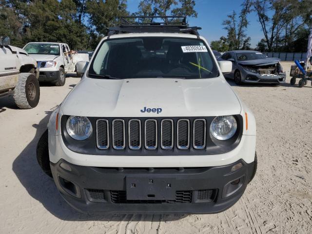 ZACCJBBB9HPF51456 - 2017 JEEP RENEGADE LATITUDE WHITE photo 5